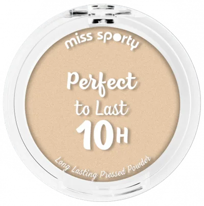 Miss Sporty Perfect to Last 10H, Long Lasting Pressed Powder (Puder prasowany)