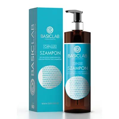 BasicLab Dermocosmetics Capillus, Szampon do włosów farbowanych
