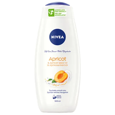 Nivea Soft Care Shower Apricot & Apricot Seed Oil (Pielęgnujący żel pod prysznic `Morela i olej z nasion moreli`)