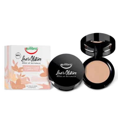 Equilibra Love's Nature Make Up Naturale, Compact Concealer (Korektor w kompakcie)