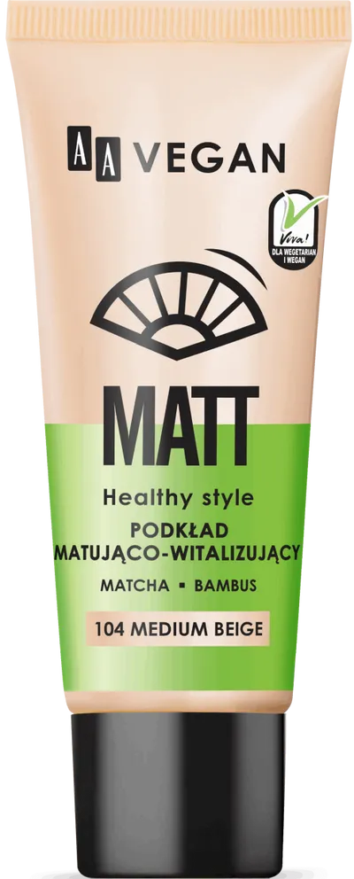 AA Vegan Matt, Podkład matująco-witalizujący
