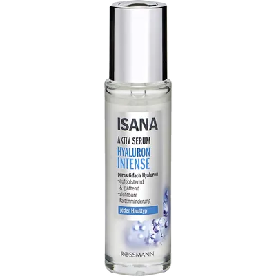Isana Hyaluron Intense,  Aktiv Serum (Serum do twarzy)