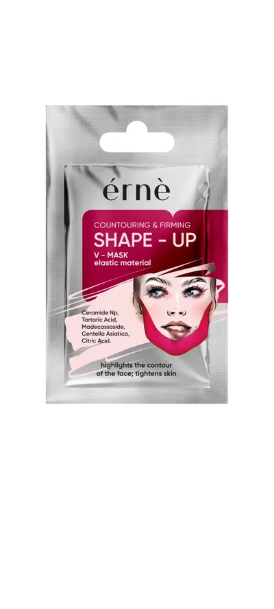 Erne Shape-Up, Counturing & Firming Face Sheet Mask (Ujędrniająca maska do twarzy w płachcie)