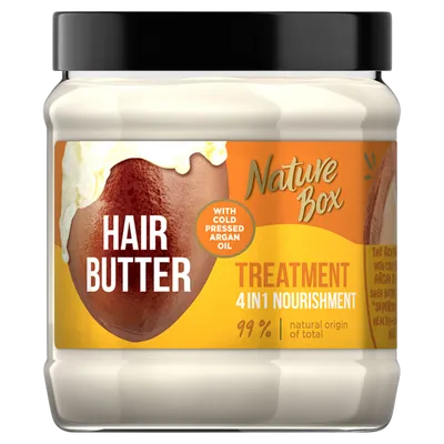 Nature Box Hair Butter, 4in1 Nourishment Treatment (Odżywcza maska do włosów 4w1)