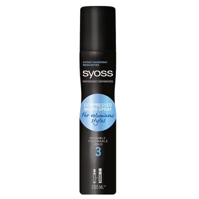 Syoss Compressed Micro Sray for Voluminous Styles (Spray nadający objętości)