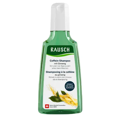 Rausch Caffeine Shampoo with Ginseng (Szampon przeciwdziałający wypadaniu włosów)