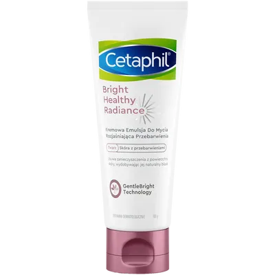 Cetaphil Bright Healthy Radiance, Kremowa emulsja do mycia rozjaśniająca przebarwienia