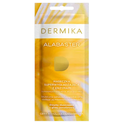 Dermika Maseczka superwygładzająca z enzymami `Alabaster` (nowa wersja)