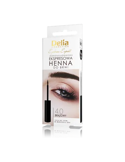 Delia Instant Eyebrow Tint (Jednoskładnikowa ekspresowa henna do brwi (nowa wersja))