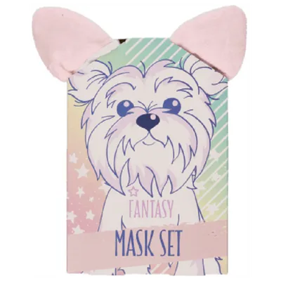 Flutter Fantasy Mask Set (Maseczka z motywem psa (nowa wersja))