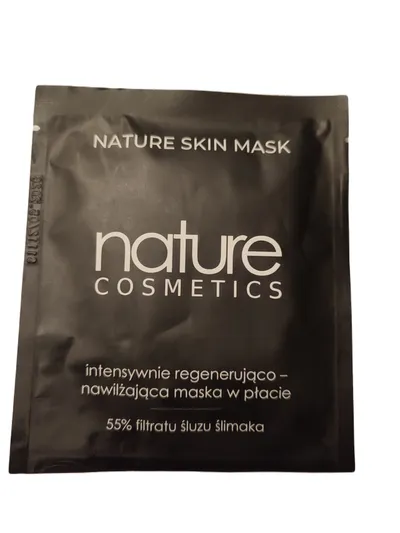 Nature Cosmetics Intensywnie regenerująco- nawilżająca maska w płacie