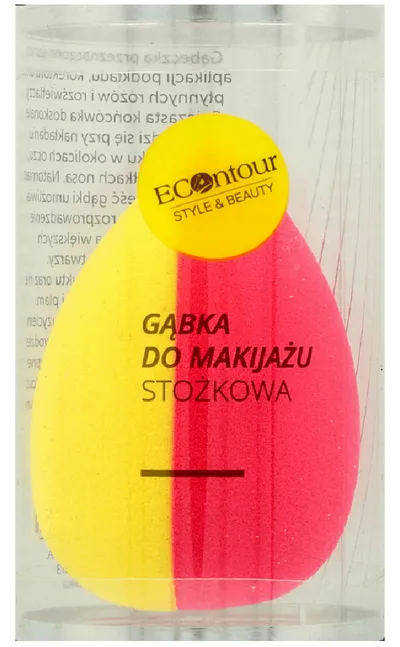 ECOntour Brush Factory Style & Beauty, Gąbka do makijażu stożkowa