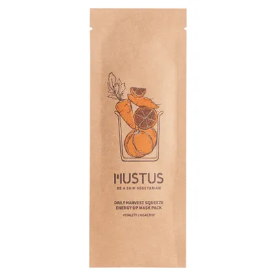 Mustus Daily Harvest Squeeze Energy Up Mask (Maska w płachcie)
