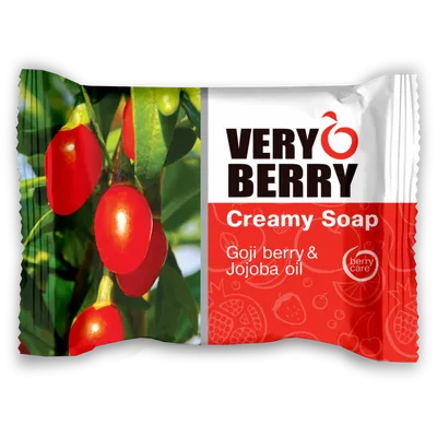 Very Berry Creamy Soap Goji Berry & Jojoba Oil (Kremowe mydło)