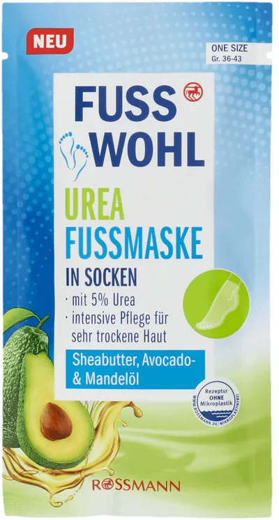 Fusswohl Urea Fussmaske in Socken (Maska-skarpeta do stóp)