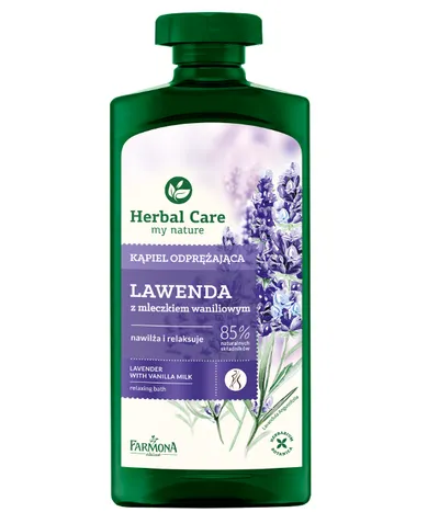 Herbal Care Kąpiel odprężająca `Lawenda z mleczkiem waniliowym`