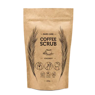 BareCare Coconut, Coffee Scrub (Peeling kawowy)