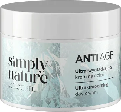 Clochee Simply Nature, Ultra-wygładzający krem na dzień Anti-Age