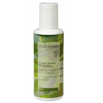 Eubiona Schuppen-Shampoo mit Birke & Olivenblatt (Szampon przeciwłupieżowy `Liść oliwny`)