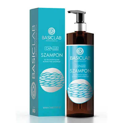 BasicLab Dermocosmetics Capillus, Szampon do włosów blond