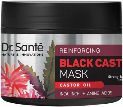 Dr. Sante Reinforcing, Black Castor Oil Mask (Maska z olejem rycynowym)