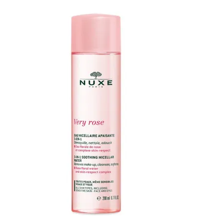 Nuxe Very Rose, Eau Micellaire Apaisante 3-en-1 (Łagodząca woda micelarna 3-w-1)