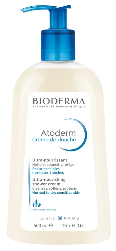 Bioderma Atoderm, Creme de Douche (Odżywczy, kremowy żel do mycia ciała i twarzy dla skóry normalnej, suchej i wrażliwej)