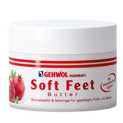 Gehwol Fusskraft, Soft Feet Butter (Masło do stóp i nóg z ekstraktem z granatu)
