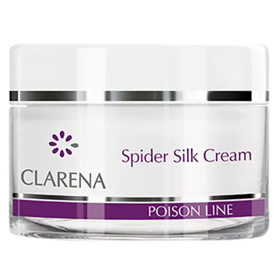 Clarena Poison Line, Spider Silk Cream (Wygładzający krem z pajęczym jedwabiem)