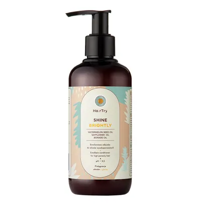 HairTry Shine Brightly, Conditioner (Emolientowa odżywka do włosów wysokoporowatych)