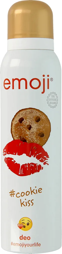 Emoji Cookie Kiss, Deo Spray (Dezodorant w sprayu)