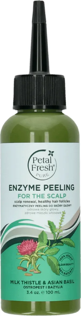 Petal Fresh Pure Milk Thistle & Asia Basil Enzyme Peeling for the Scalp (Enzymatyczny peeling do skóry głowy `Ostropest i bazylia`)