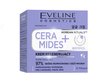 Eveline Cosmetics Korean Rituals, Ceramides+, Krem regenerujący