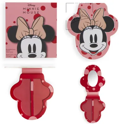 Revolution Beauty (Makeup Revolution) Makeup Revolution x Disney, Minnie Mouse Steal The Show Blusher Duo (Róż do policzków)