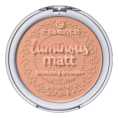Essence Luminous Matt Bronzing (Puder brązujący do twarzy)