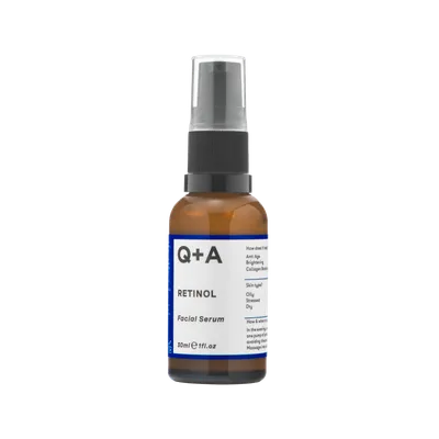 Q+A Retinol, Facial Serum (Przeciwstarzeniowe serum do twarzy z retinolem)