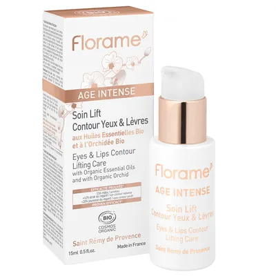 Florame Age Intense, Soin Lift Contour Yeux et Levres (Liftingujący krem pod oczy i na okolice ust)