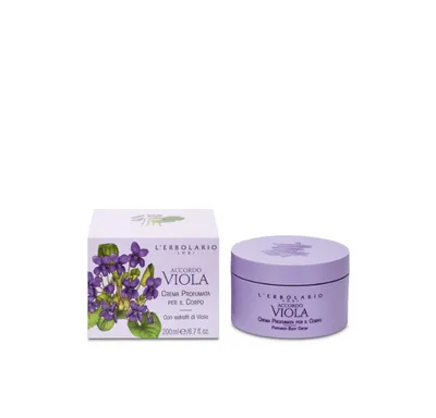 L'Erbolario Accordo Viola Crema Profumata per il Corpo (Perfumowany krem do ciała)