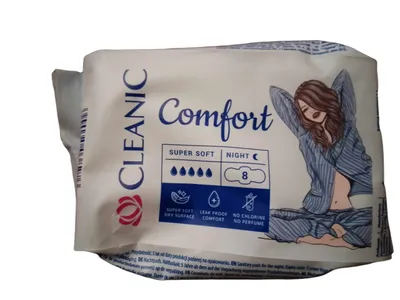Cleanic Comfort, Podpaski na noc