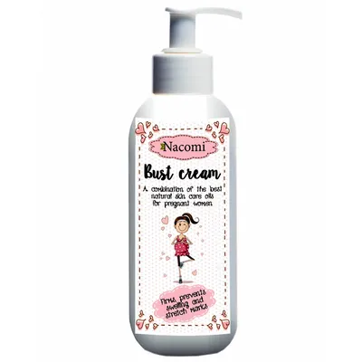 Nacomi Pregnant Care, Bust Cream (Krem uelastyczniający do pielęgnacji biustu)
