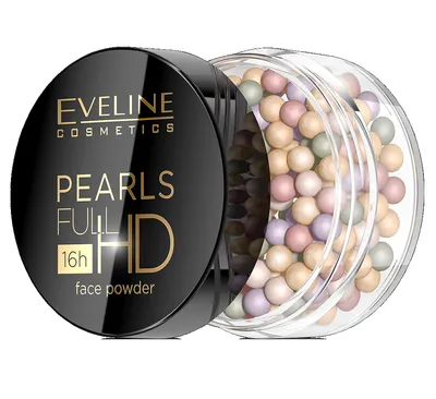 Eveline Cosmetics Full HD Pearls, Face Powder 16H (Puder w kulkach)