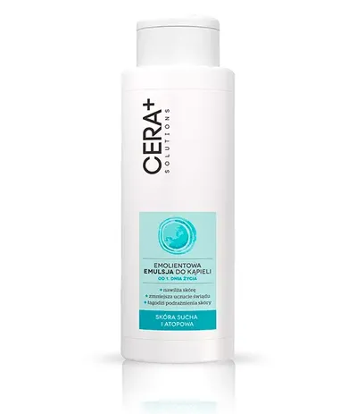 CERA+ Solutions Emolientowa emulsja do kąpieli