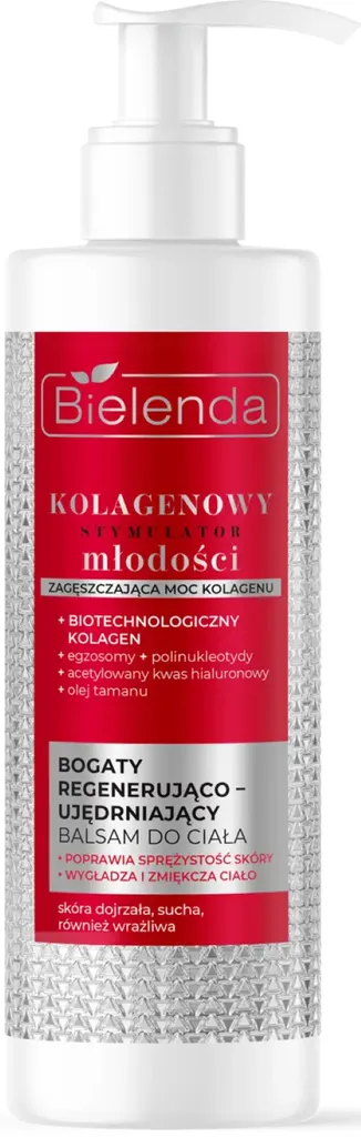 Bielenda Kolagenowy Stymulator Młodości, Bogaty regenerująco-ujędrniający balsam do ciała