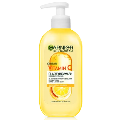 Garnier Skin Naturals, Vitamin C Clarifying Wash (Żel do mycia twarzy z witaminą Cg)