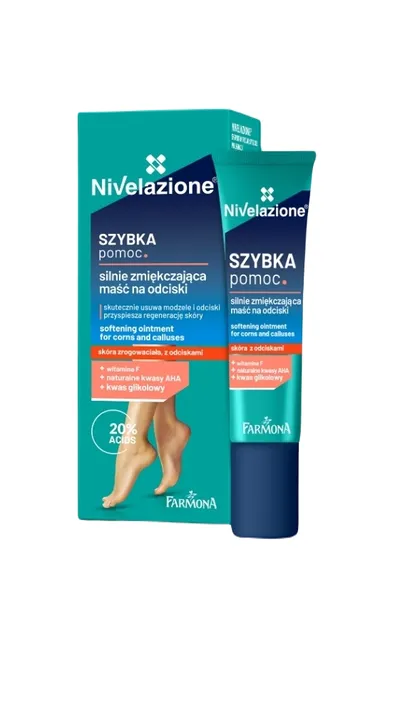 Nivelazione Silnie zmiękczająca maść na odciski
