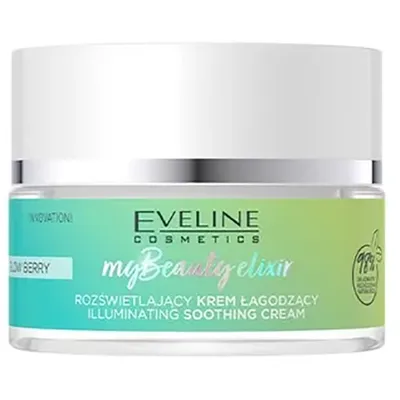 Eveline Cosmetics My Beauty Elixir Glow Berry, Rozświetlający krem łagodzący