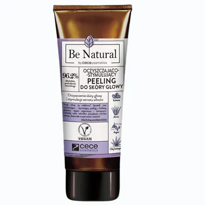 Be Natural by Cece Cosmetics Oczyszczająco-stymulujący peeling do skóry głowy