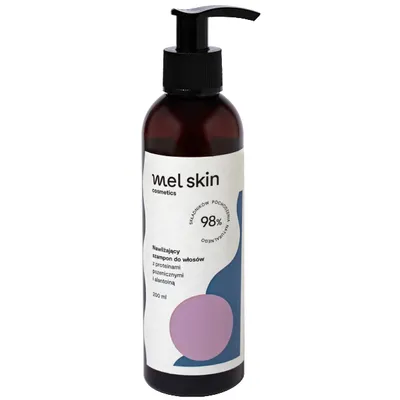 Mel Skin Cosmetics Nawilżający szampon do włosów z proteinami pszenicznymi i alantoiną