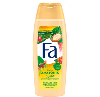 Fa Brazilian Vibes, Amazonia Spirit Caring Shower Cream (Żel pod prysznic)