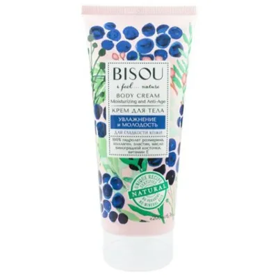 Bisou I Feel... Nature, Body Cream Moisturizing & Anti-age (Krem do ciała `Nawilżenie i anti-age`)